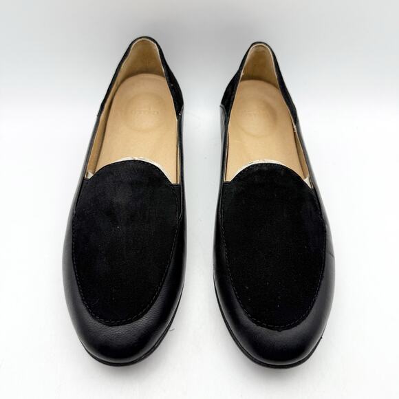 Dansko Womens Lace 38 Moc Loafer EU 38 US 7.5-8 Black Leather NIB - Picture 6 of 12